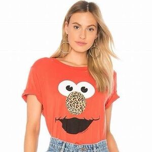 Lauren Moshi Elmo Distressed Shirt